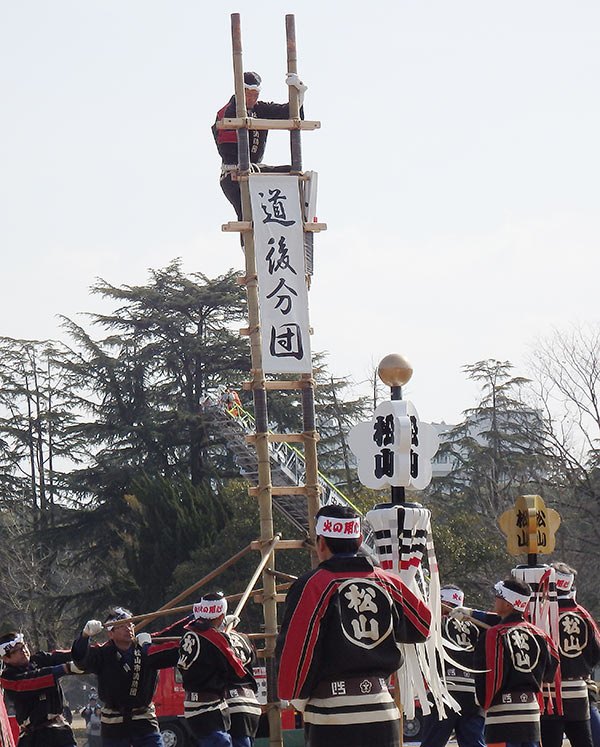 道後分団 梯子
