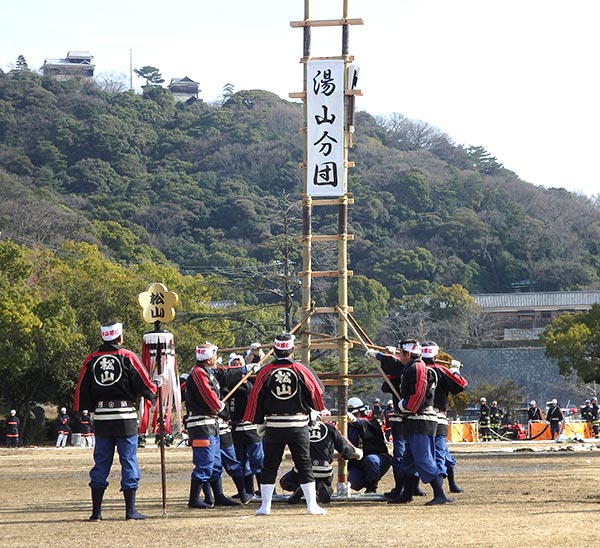 湯山分団 梯子